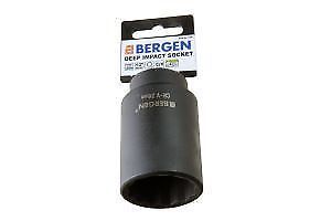 Bergen 36mm 12 level BI-HEX DEEP IMPACT SOCKET 12pt 1/2"Dr Gearbox Hub Clutch