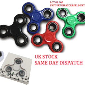WHOLESALE JOBLOT Fidget Spinner Hand Finger Bar Pocket Desk Focus LOT OF 100