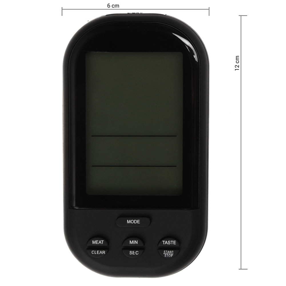 Digital LCD Wi-fi Remote Kitchen Oven Meals Cooking Meat BBQ Grill Thermometer - Image 7