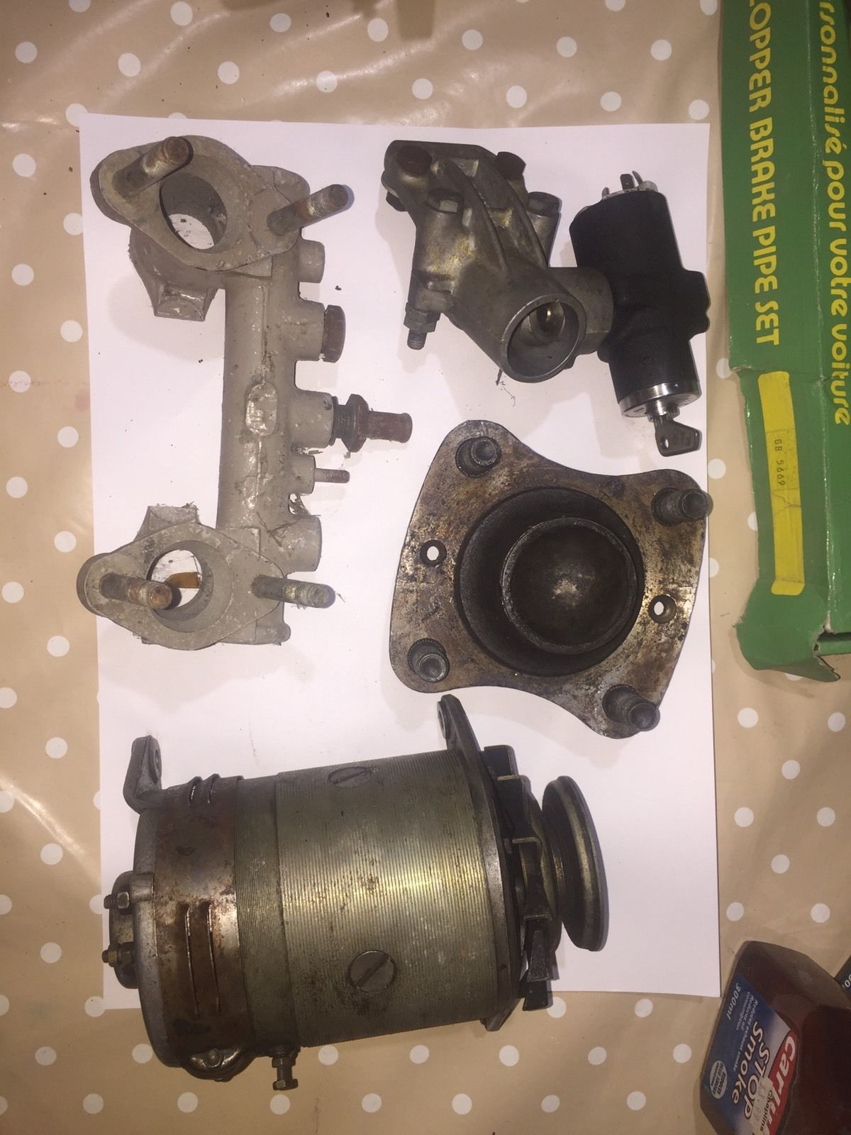 Auto jumble Primary Basic Vehicle Parts Job Lot Bulk Deal