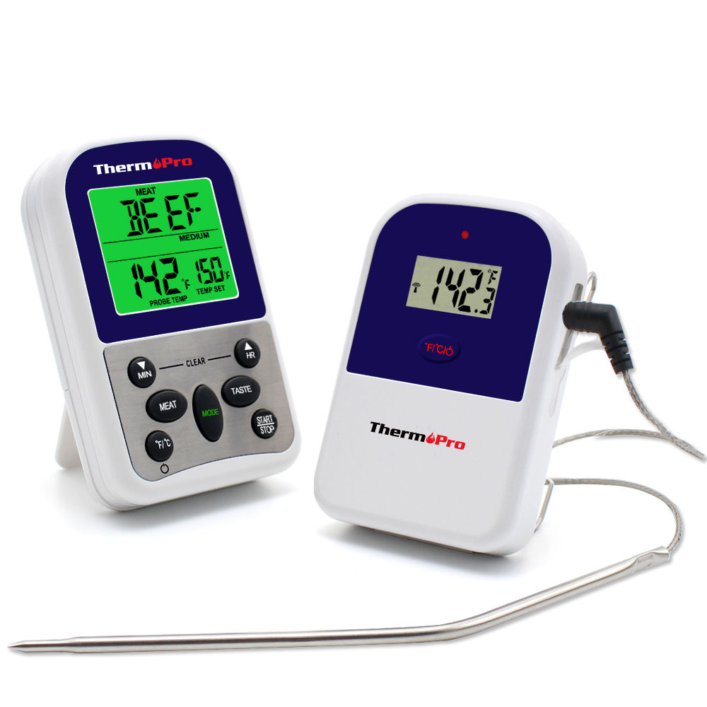 ThermoPro Remote Smoker Wi-fi BBQ Grill Meat Oven Thermometer With Timer - Image 4