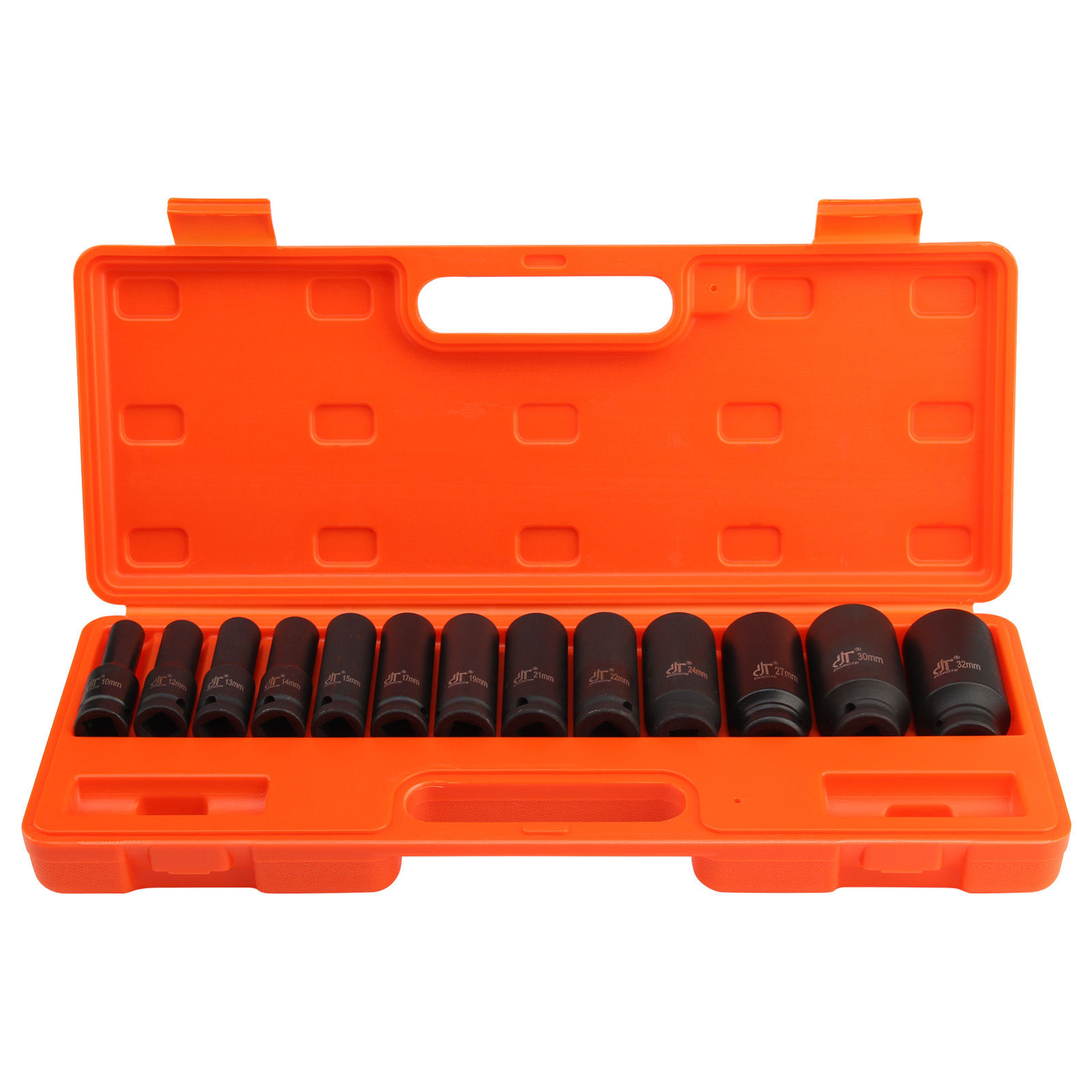 13pc 1/2" inch Deep Impact Socket Gadget Set 10-32millimetre Metric Storage Workshop UK - Image 5
