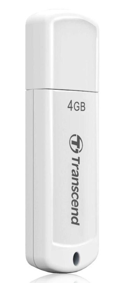 Transcend JetFlash 370 4GB USB 2.zero Flash Stick Pen Reminiscence Drive - White - Image 2