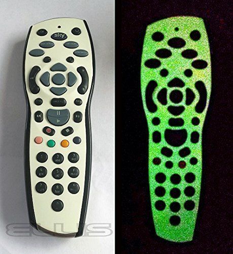 Glow in the Dark Sky + Plus HD TV Remote Controller Vinyl Skin Sticker - Image 2