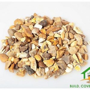 Golden Gravel Flint millimetre for Landscaping & Driveways 900kg Bulk Bag