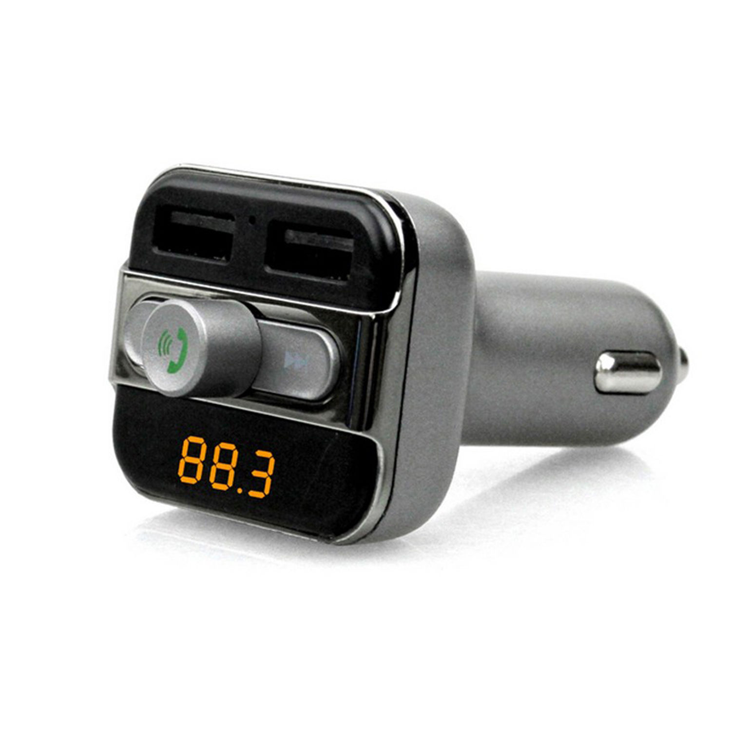 New Bluetooth Automobile Package Wi-fi FM Transmitter Twin USB Charger Audio MP3 Participant - Image 4