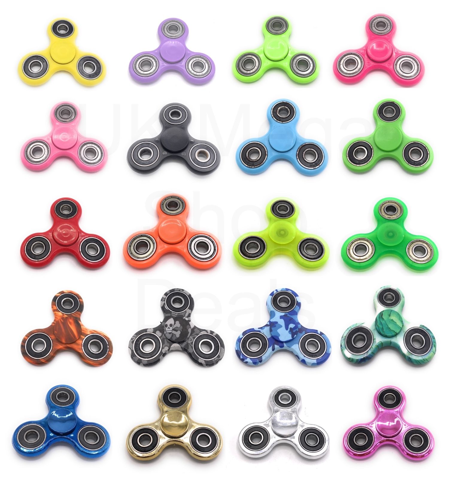 Fidget Spinner Hand Finger Spinner EDC UK Tri-Spinner Focus Velocity Toys Reward - Image 4