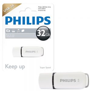 NEW 32GB Philips Snow Sequence USB three.zero Flash Key Drive USB Memory Stick 32GB