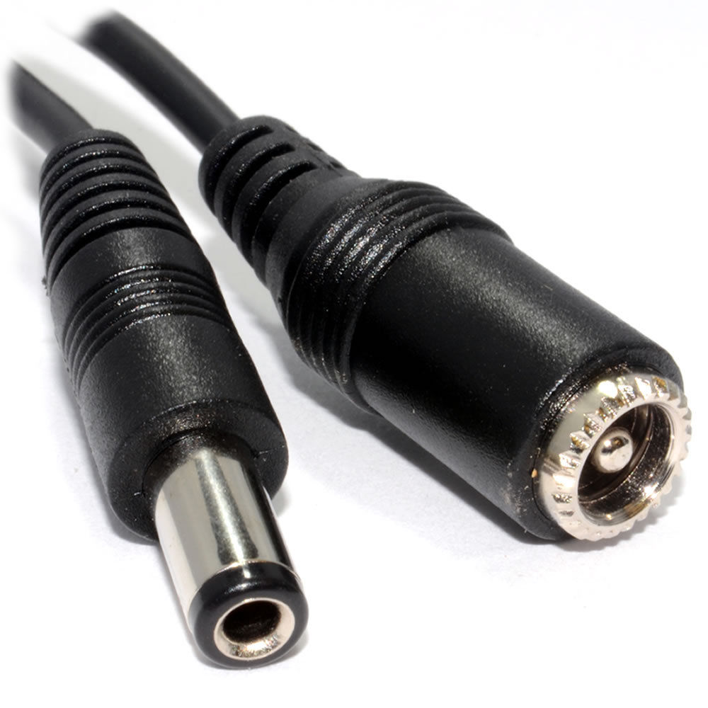 2.5mm Socket to DC Energy Extension Lead CCTV Cable 1.5m