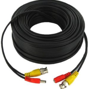 New 5M,10M,15M,M,30M,40M,50M BNC Video DC Energy Cable Lead For CCTV Digital camera DVR