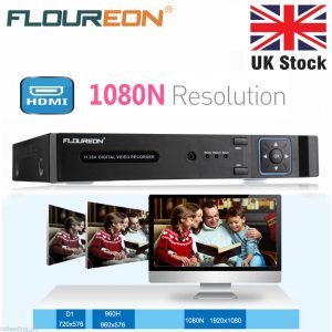 8Channel AHD 1080N HDMI NVR HVR DVR TVI CVI CCTV safety and security Digitised Video Recorder