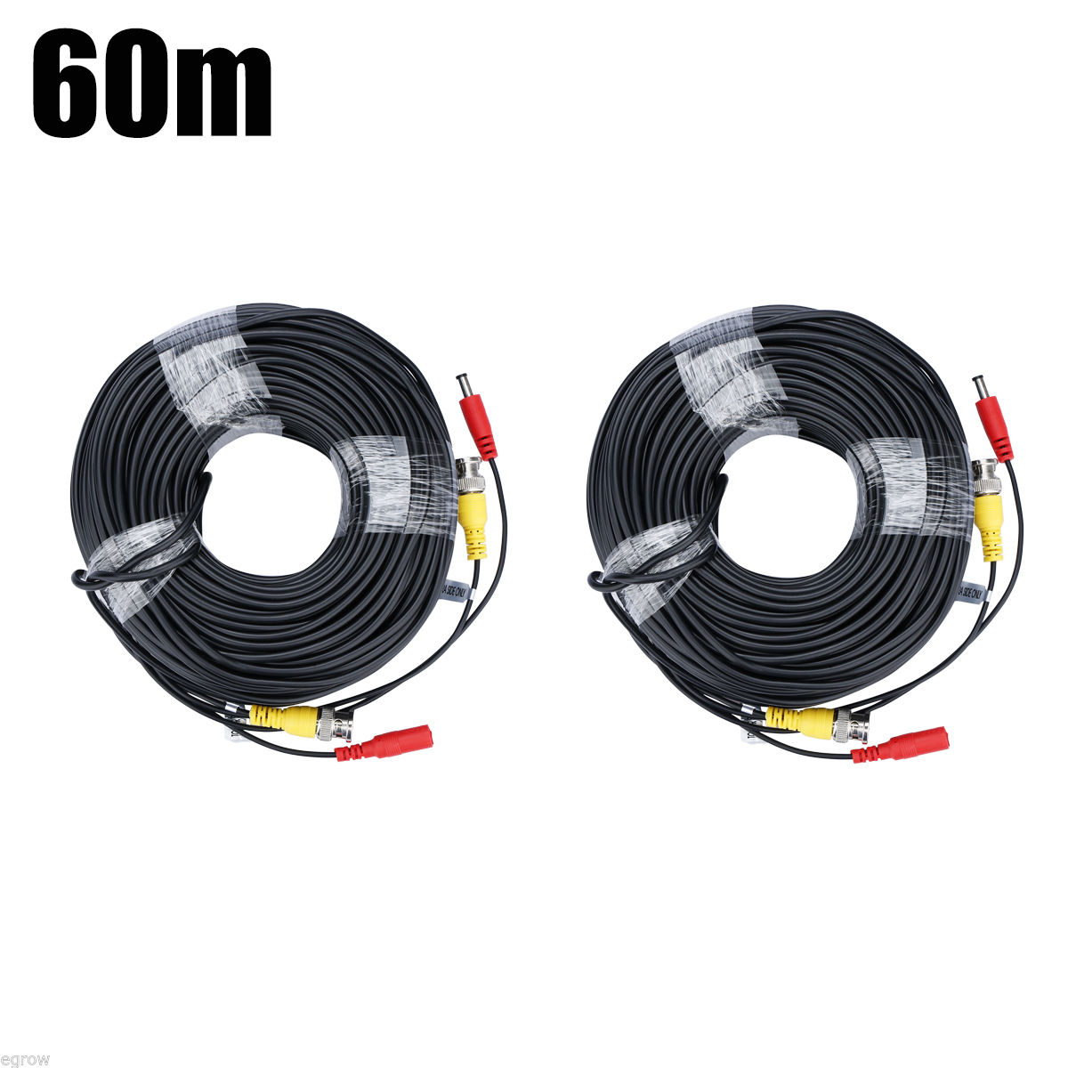 four 10M-60M BNC Surveillance Video Energy Cable For CCTV Digital camera DVR protection System - Image 5