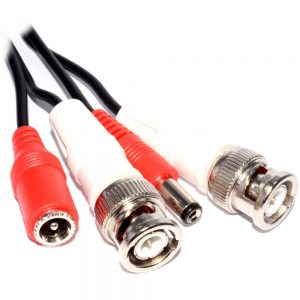 BNC Plug to Plug and Energy Leads for CCTV Tools 5m