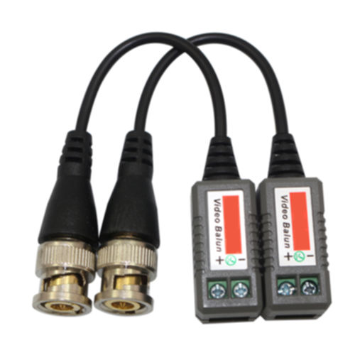 10 (5 Pairs) CCTV Video Balun Transceiver BNC Plug to Cat5 UTP Cable Adapter - Image 3