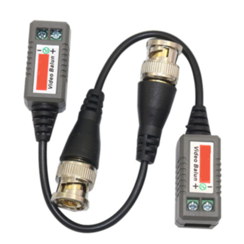 10 (5 Pairs) CCTV Video Balun Transceiver BNC Plug to Cat5 UTP Cable Adapter - Image 4