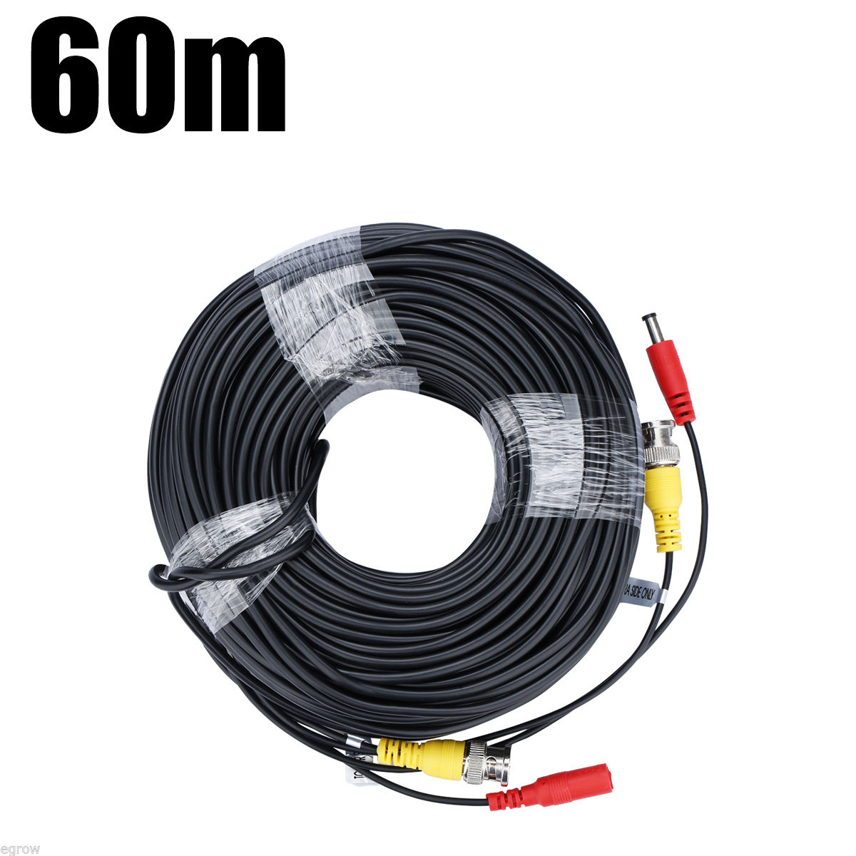 four 10M-60M BNC Surveillance Video Energy Cable For CCTV Digital camera DVR protection System - Image 2