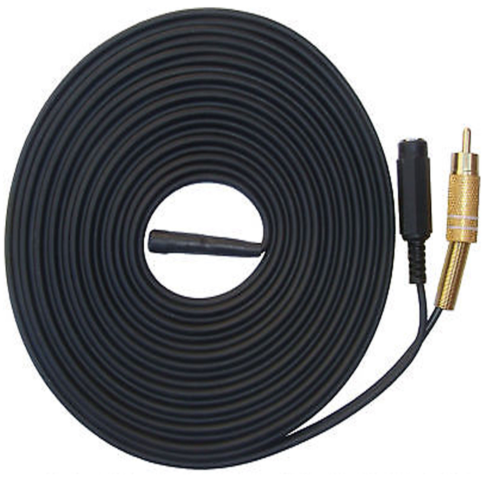 SENSITIVE CCTV MICROPHONE FOR SECURITY CAMERA DVR SOUND AUDIO RECORDING + CABLE - Image 3