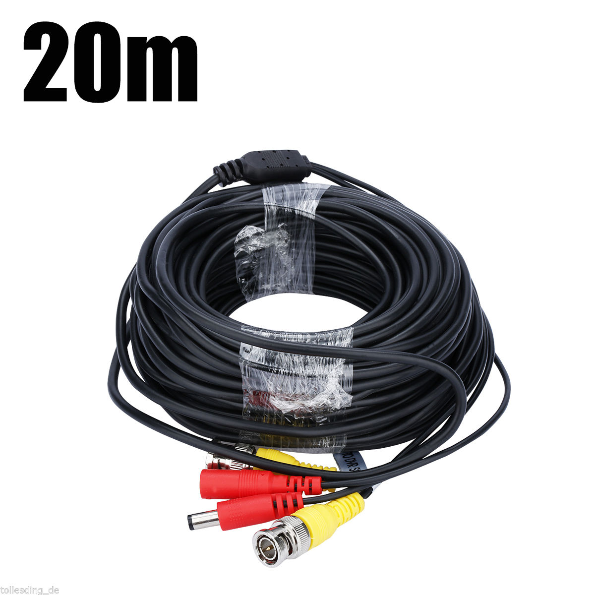 M DVR BNC Cable CCTV Digital camera Recorder Video DC Energy alarm Wire Wire Line UK