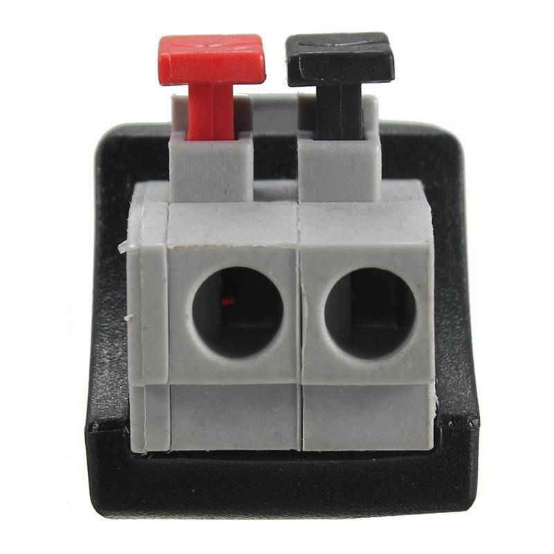Clip In Press Spring Feminine Male Energy Balun Connector Adapter Plug Socket CCTV - Image 3