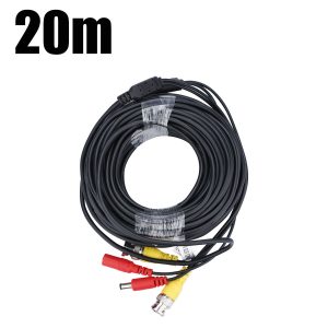 M BNC Sign Extension Video DC Energy Cable Lead For CCTV safety Digicam DVR