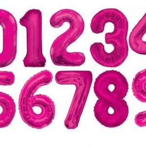 34" Pink Glitz Large Massive Quantity Foil Balloons Get together Decorations Age Birthday