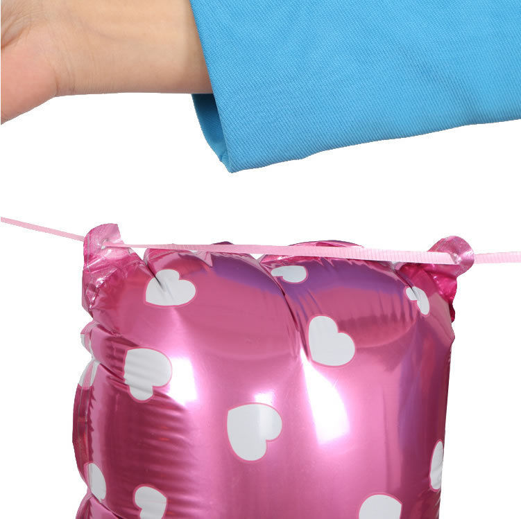 GIANT GOLD / SILVER HAPPY BIRTHDAY SELF INFLATING BALLOON BANNER BUNTING PARTY - Image 8