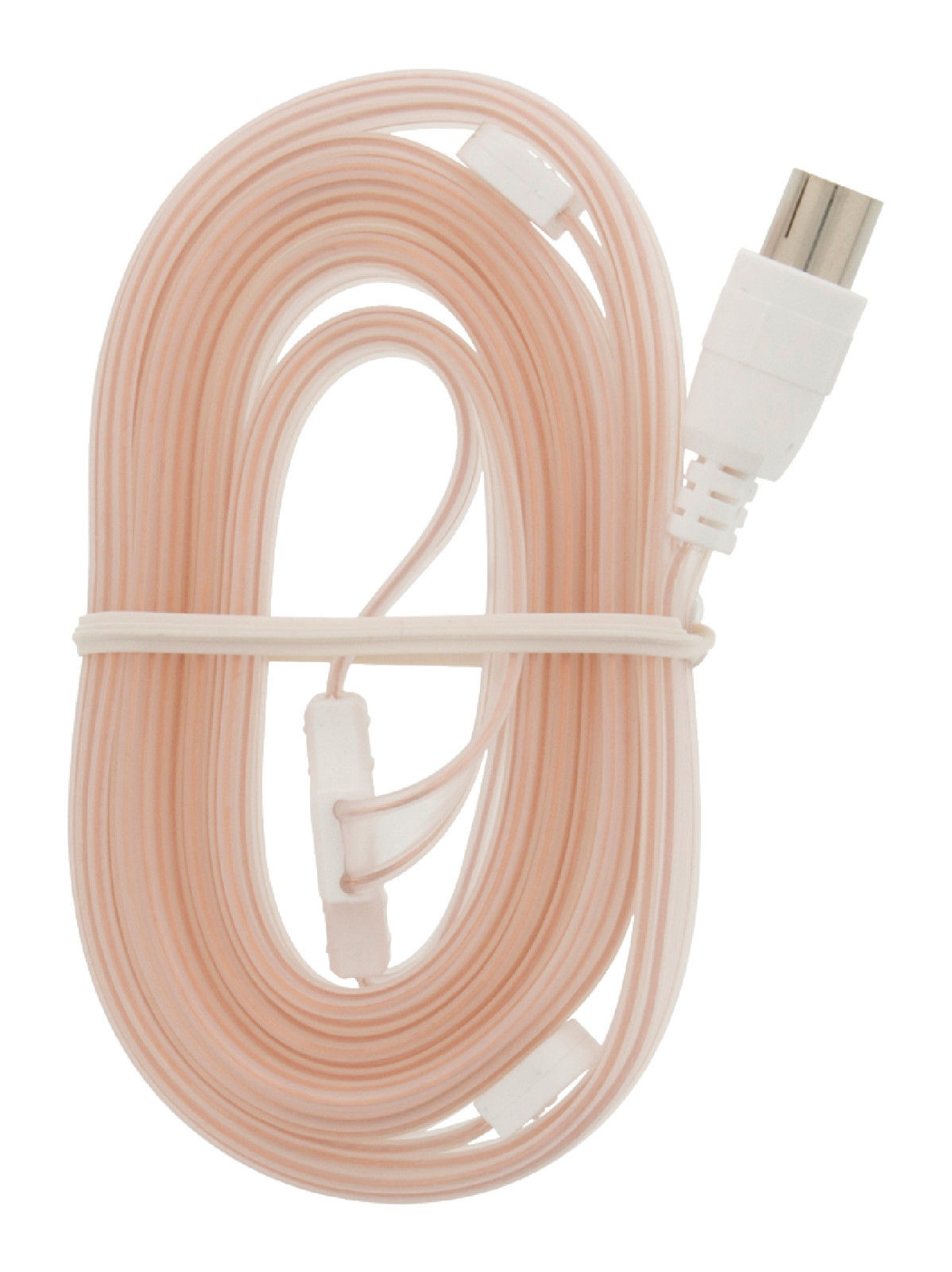 Indoor FM VHF Aerial Radio Hello-Fi Dipole Ribbon Antenna Coaxial Connection Coax
