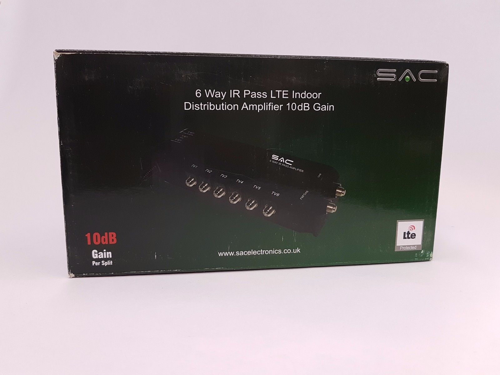 6 WAY AERIAL AMPLIFIER BOOSTER SPLITTER SKY+ HD LINK MAGIC EYE DIGI F TYPE 5 - Image 3
