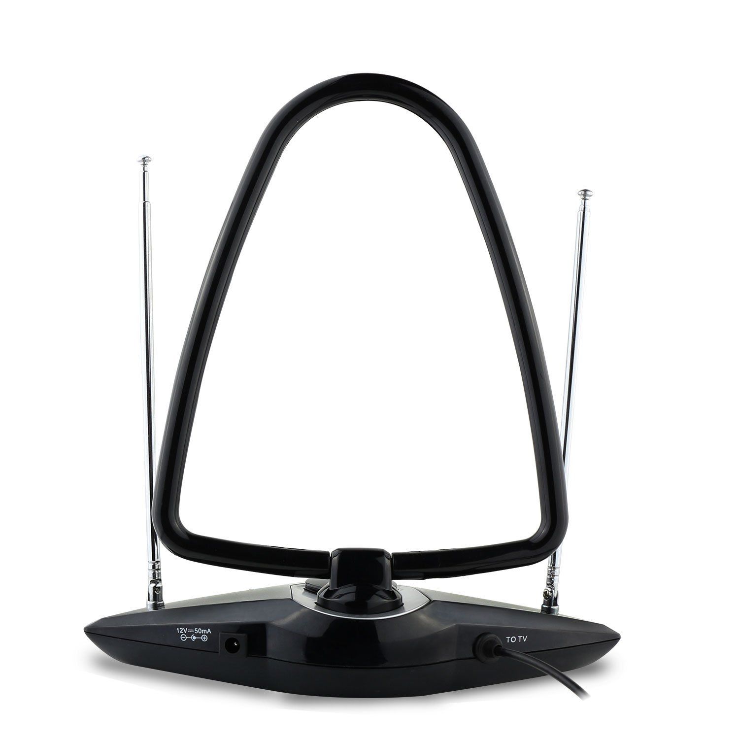 Indoor Antenna Amplified Digitised TV Aerial for HDTV DVB-T Receiver VHF UHF FM UK - Image 4