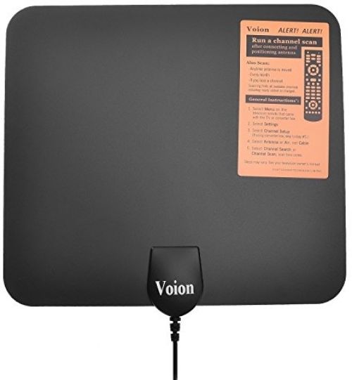 50 Mile Vary Skinny Aerial FM Radio Computerised Analog TV Indicators Indoor HDTV Antenna - Image 8