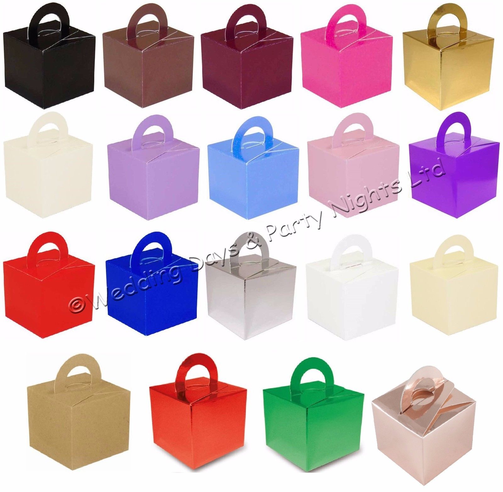 10 Favour / Cake Field / Helium Balloon Weights Wedding ceremony Christening Birthday Celebration