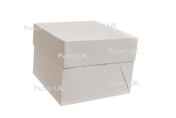 White Cake Bins eight 10 12 14 16" Inch Wedding ceremony Birthday