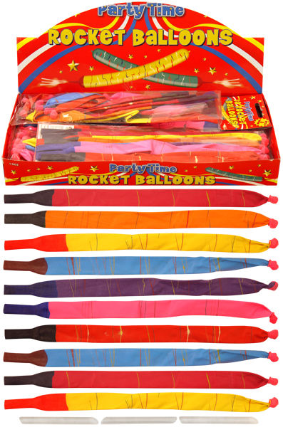 Noisy Rocket Balloons Child's Birthday Get together Loot Enjoyable Play Bag Filler 10,,30