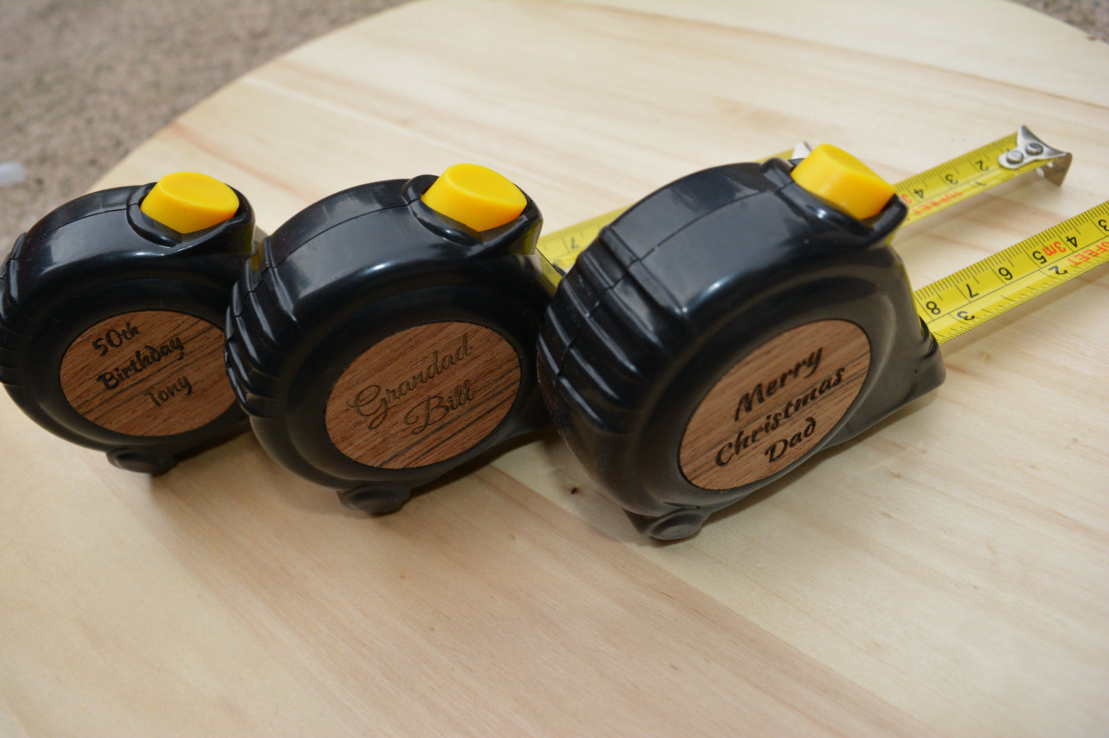 Personalised Engraved Tape Measure GranDad Fathers Day Reward Birthday Christmas - Image 5