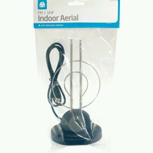 Indoor Moveable HD TV Aerial With Telescopic Antenna FM/VFH