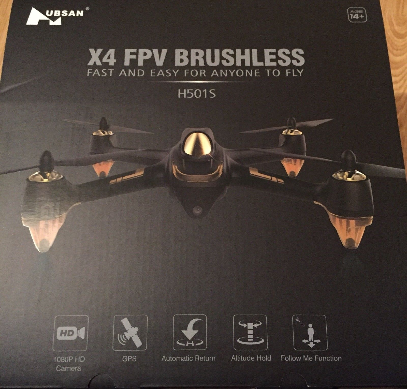 New Hubsan H501S X4 FPV Brushless RC Quadcopter w/1080P HD Digicam &GPS UK Vendor - Image 2