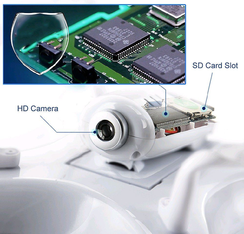 X5C-1 2.4GHz 4CH 6 Axis VR Quadcopter Drone RTF With HD Digicam VR Drone Explorer - Image 5