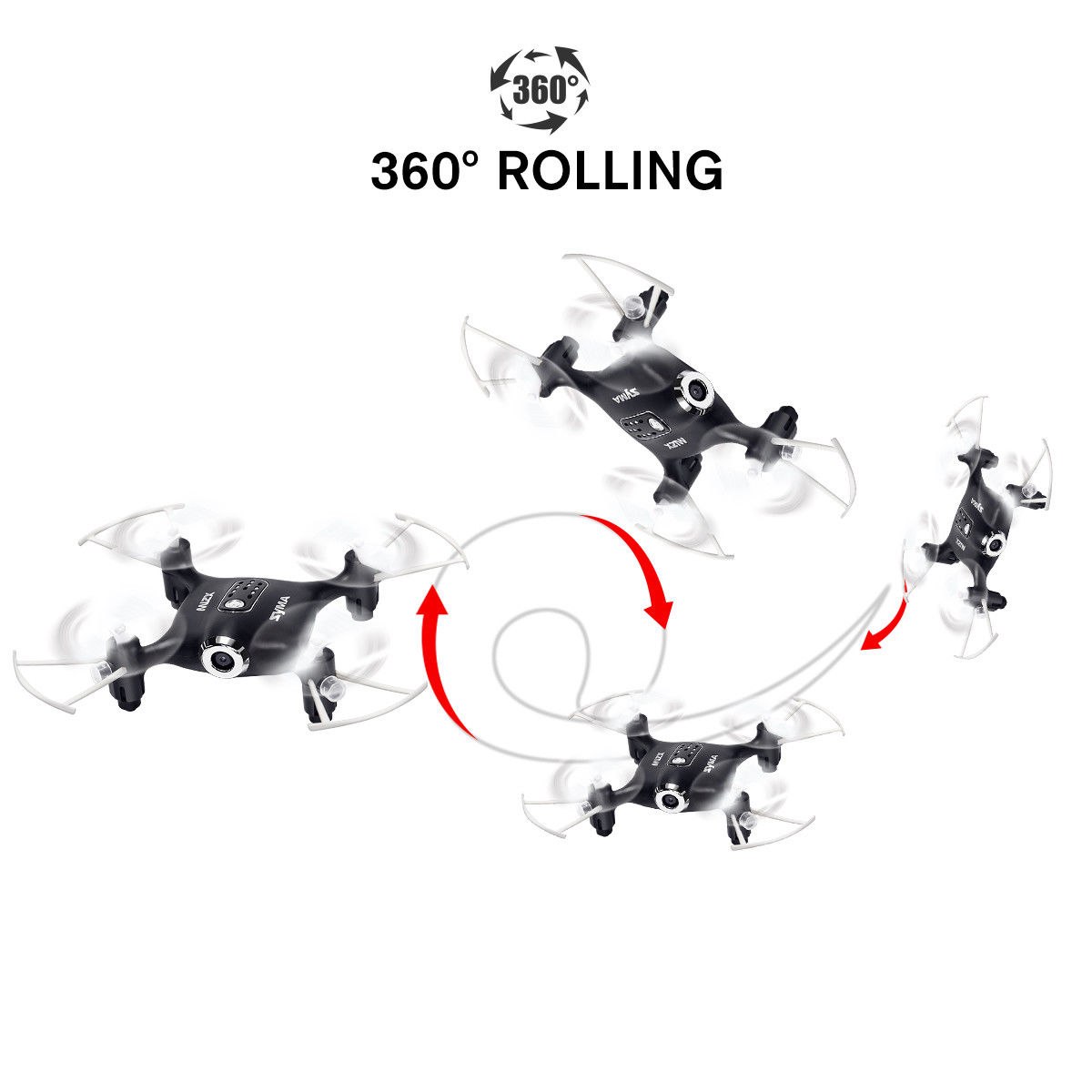 WIFI MINI Digicam Nano RC Quadcopter 2.4GHz 4CH 6-Axis Gyro 3D UFO Drone With FPV - Image 9