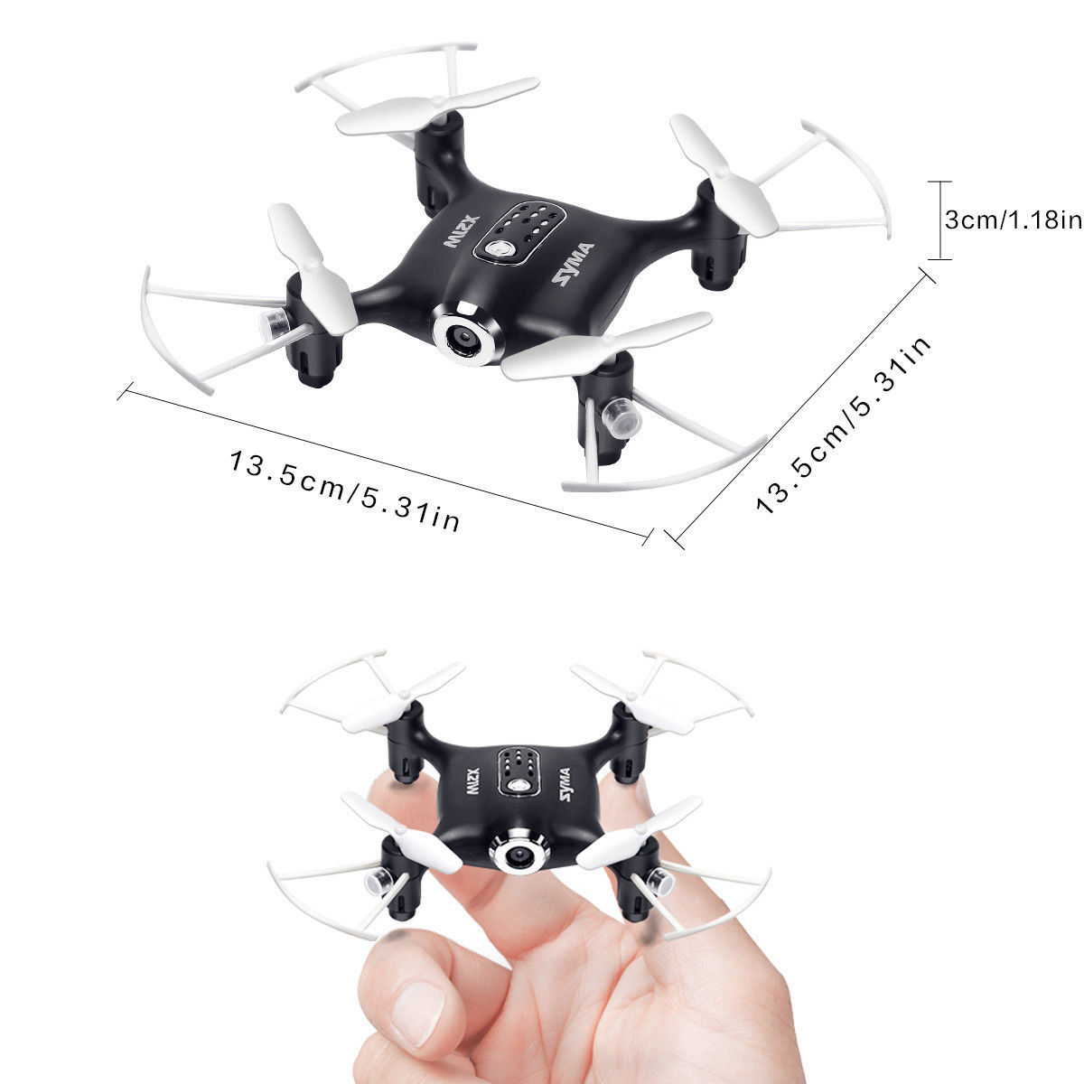 WIFI MINI Digicam Nano RC Quadcopter 2.4GHz 4CH 6-Axis Gyro 3D UFO Drone With FPV - Image 11