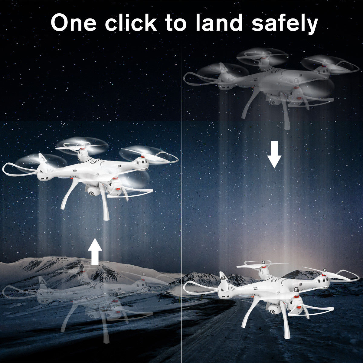 GPS SYMA X8PRO FPV Wifi Rotatable HD Digicam One Key Return RC Quadcopter Drone - Image 7