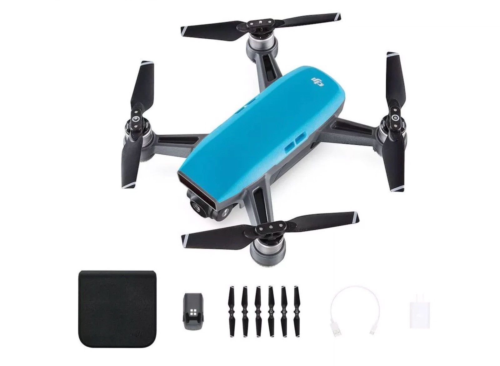 Dji Spark Blue Drone - **Pristine ** sealed within the field! - Image 5