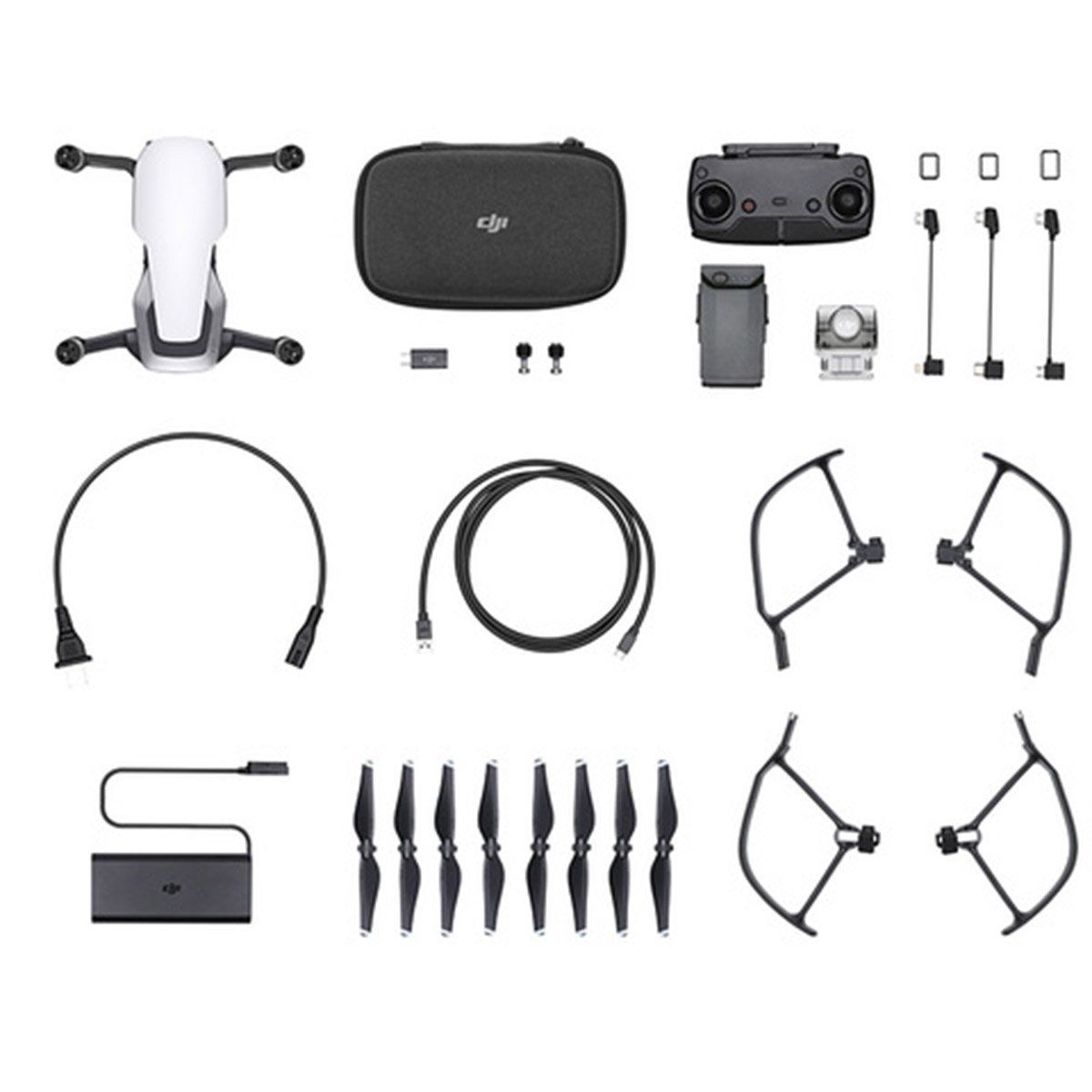 DJI Mavic AIR Quadcopter Digicam Drone RTF GPS 4K UHD 12mp - UK - Artic White - Image 6