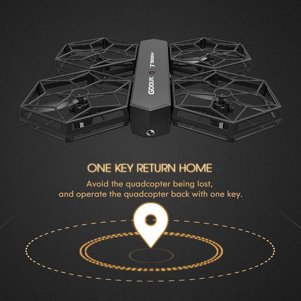 GoolRC Removable Drone HD Digital camera Wifi FPV Altitude Maintain Headless Mode G-sensor - Image 3