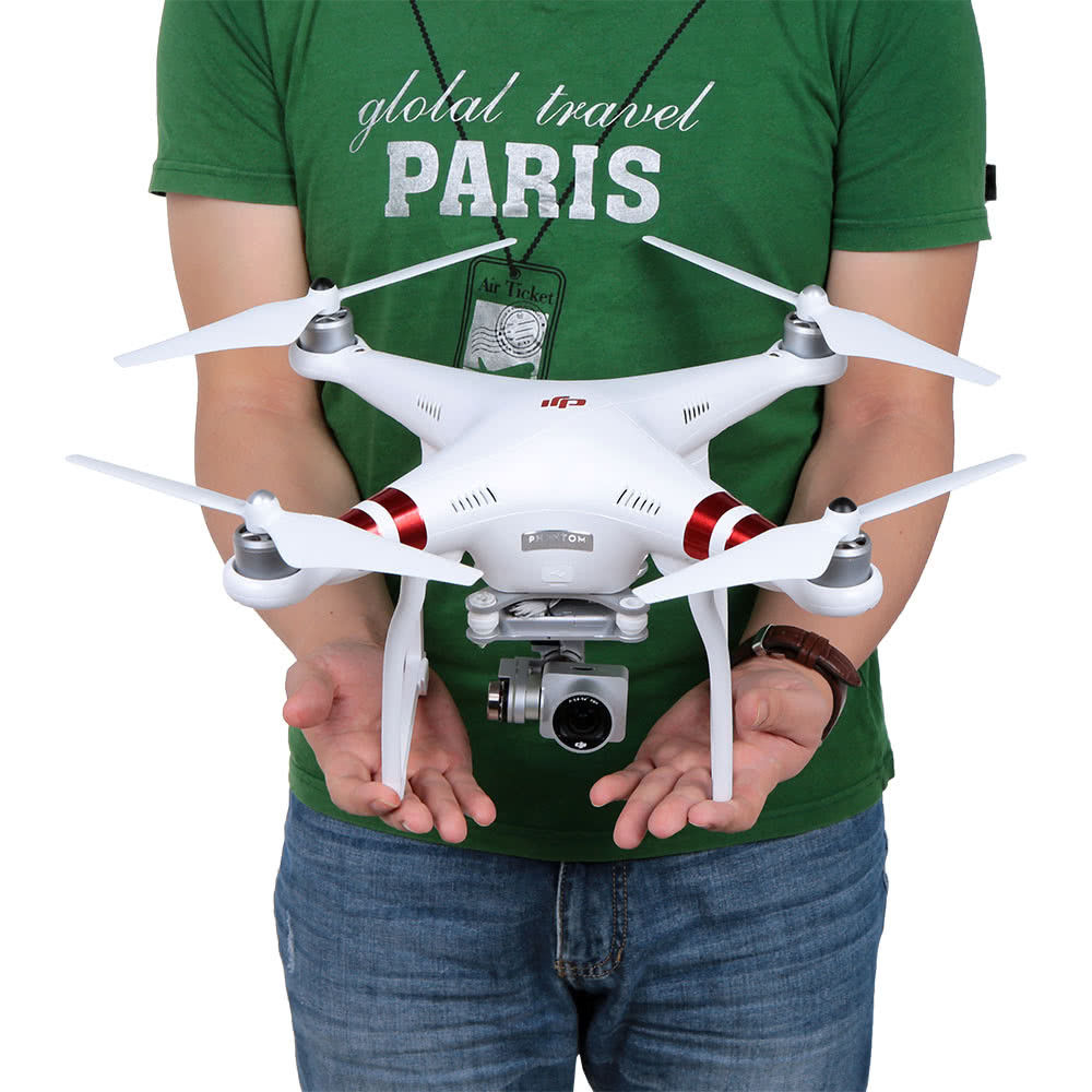 New DJI Phantom Three Customary Drone Quadcopter 6CH Three-Axis Gimbal/2.7K Digicam UK - Image 5