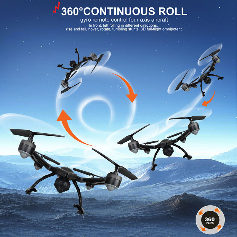 JXD 510G FPV Quadcopter Helicopter Monitor Digicam 5.8G Upgraded 509G RC Drones - Image 7
