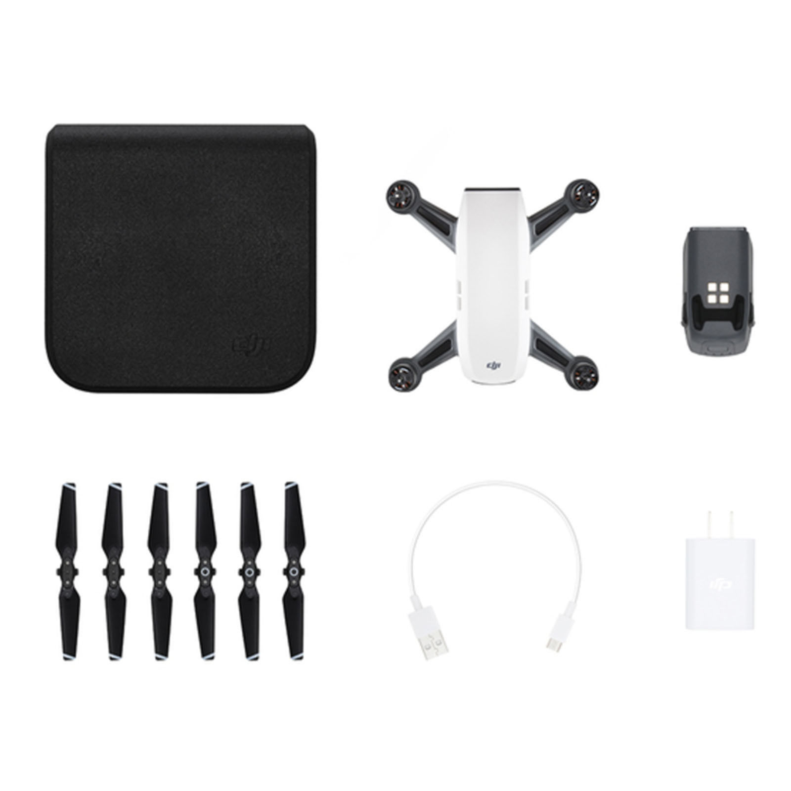 DJI SPARK Quadcopter Digital camera Drone RTF GPS 1080p 12mp White - UK Inventory - Image 3