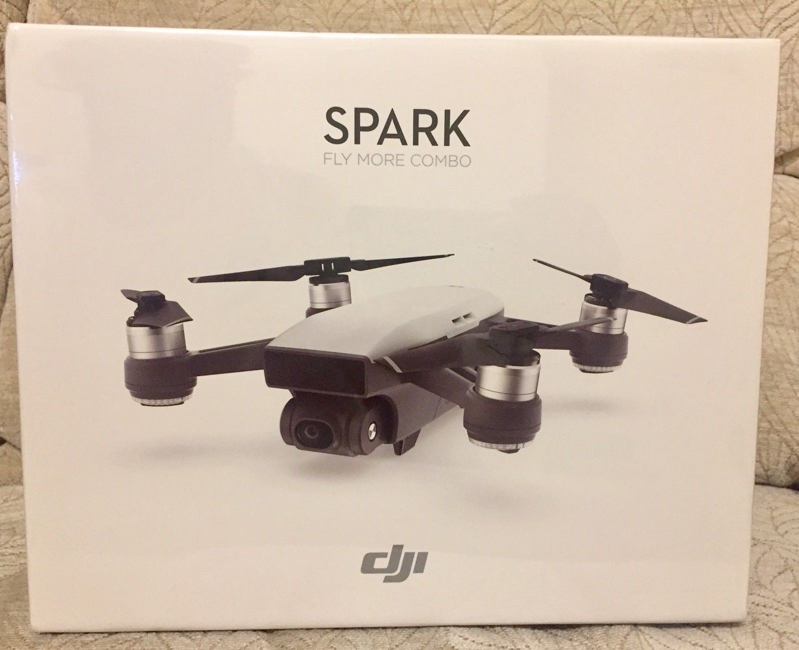 DJI Spark Drone Fly Extra Combo - Alpine White