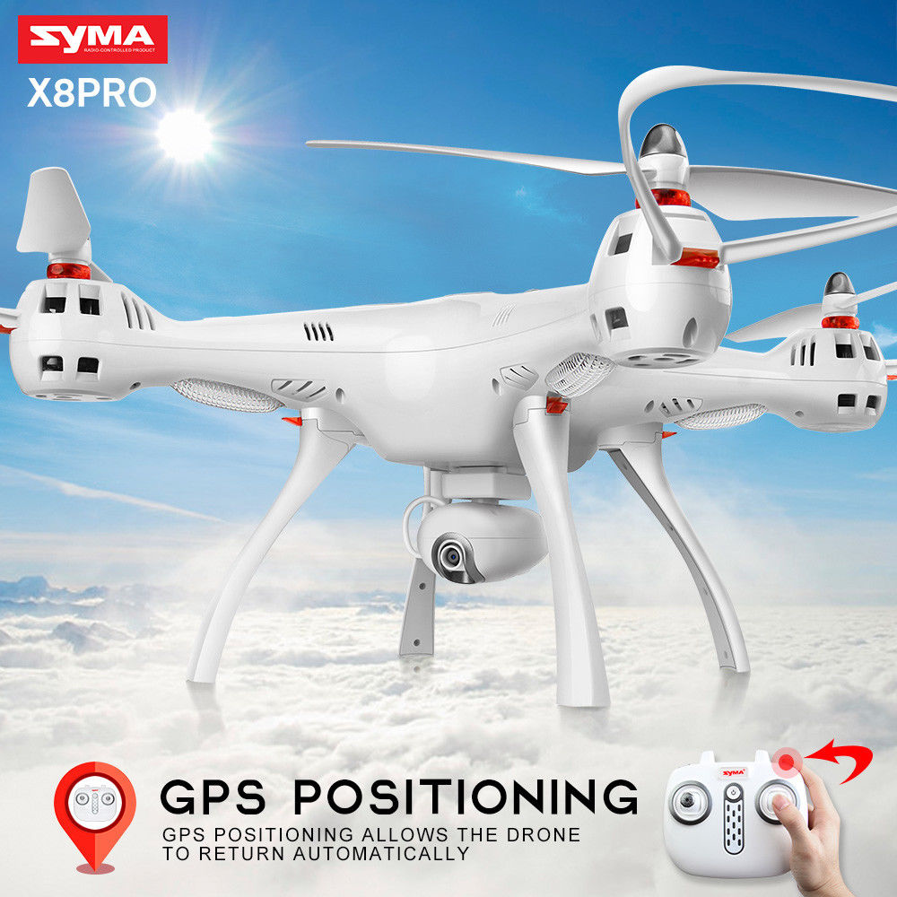 GPS SYMA X8PRO FPV Wifi Rotatable HD Digicam One Key Return RC Quadcopter Drone - Image 2