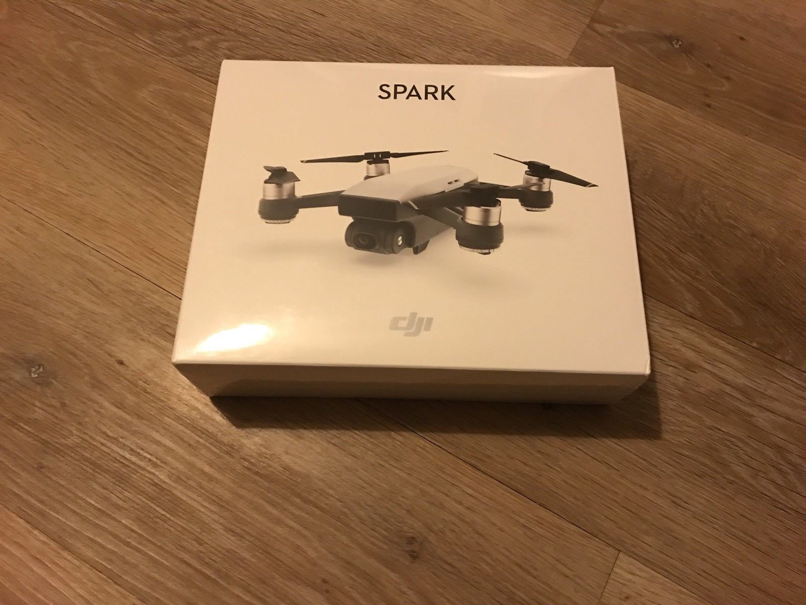 Dji Spark Blue Drone - **Pristine ** sealed within the field!