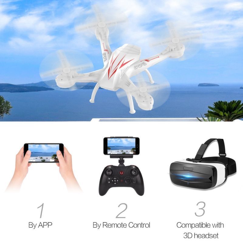 Drone with Digital camera RC Quadcopter Stay Video Wifi FPV Remote Control VR Appropriate - Image 11